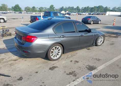2017 BMW 320I xDrive z USA, uszkodzony, nr VIN WBA8E5G39HNU42997